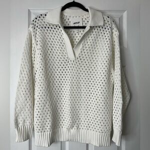 Aerie Crochet Sweater